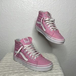SK8-HI Pink Vans Size 7 Women’s